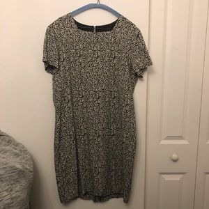 Vintage floral print dress